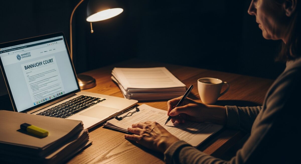 how to file for bankruptcy without a lawyer