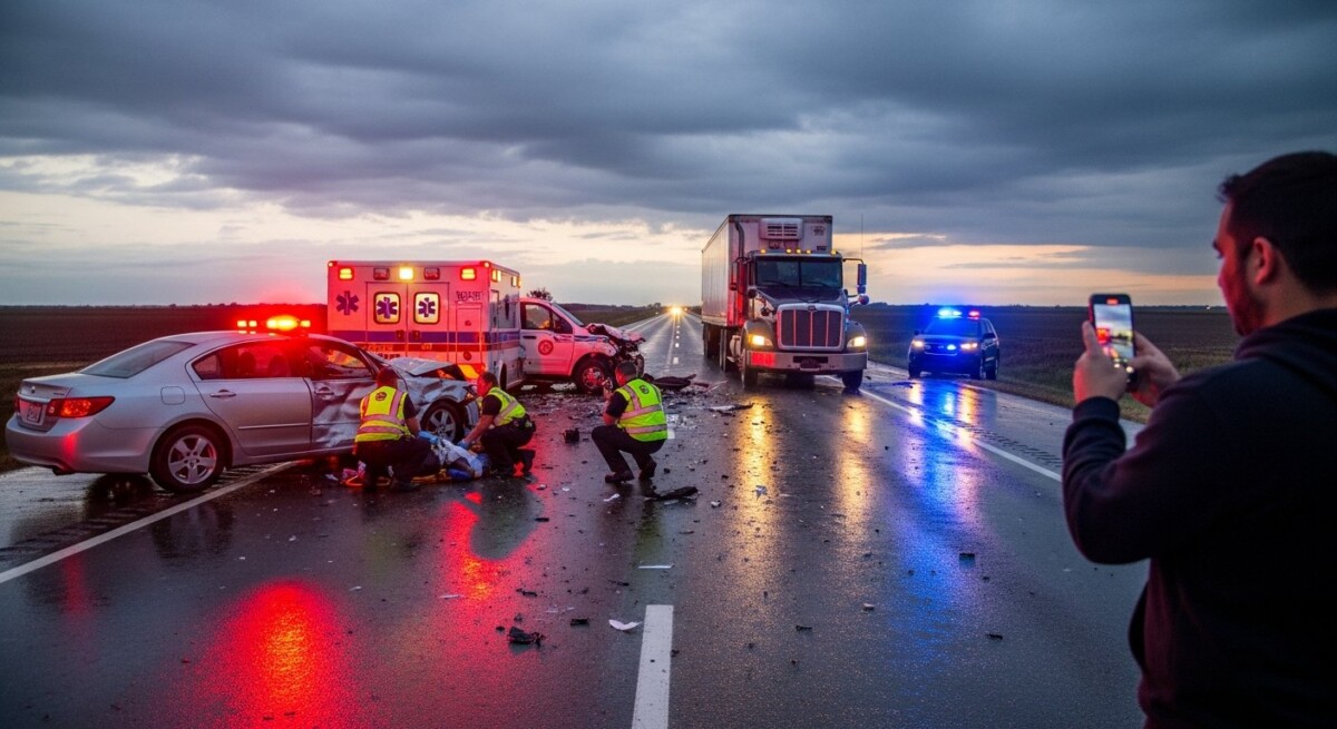 What happens if you were hit by a commercial truck in Illinois?