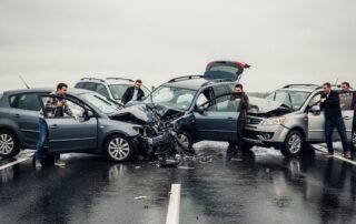 Can you sue after a chain reaction crash in California?