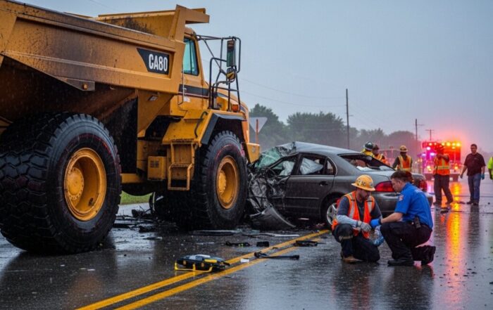 What happens if you were injured in a construction truck accident in Illinois?