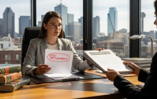 What happens if you reject a low settlement offer in Texas?
