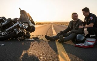 Can you recover damages after motorcycle hit and run in Nevada?