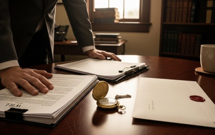 What happens if you inherit money during bankruptcy in Illinois?