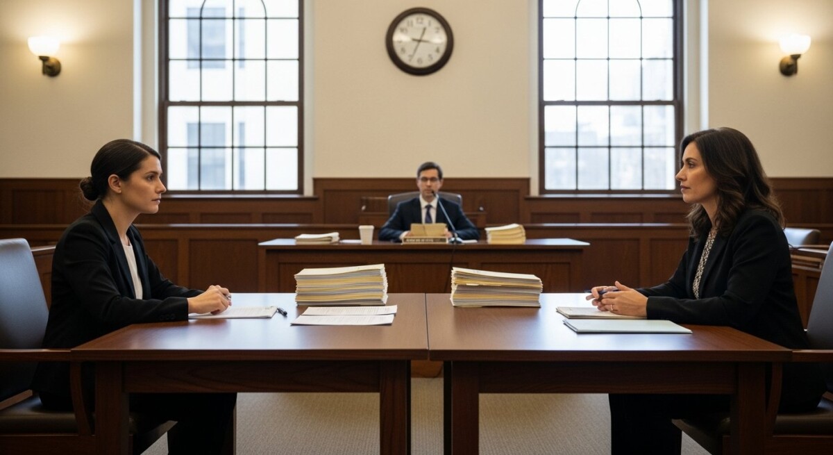 How long does bankruptcy court hearing last in New Jersey?