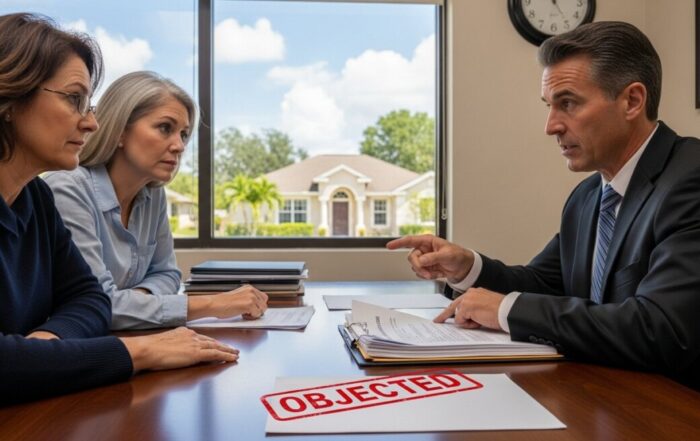 What if your mortgage lender contests bankruptcy in Florida?