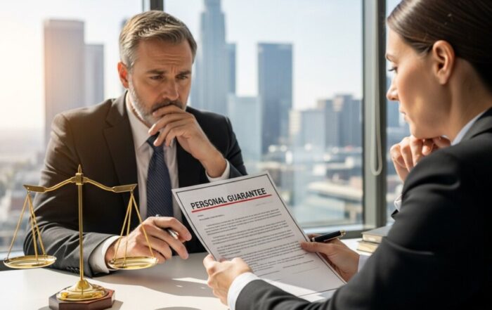 Can you discharge personal guarantees in California bankruptcy?