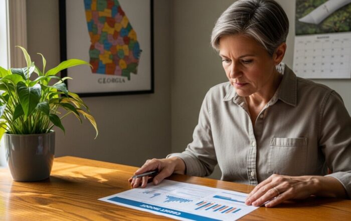 How long does bankruptcy stay public record in Georgia?