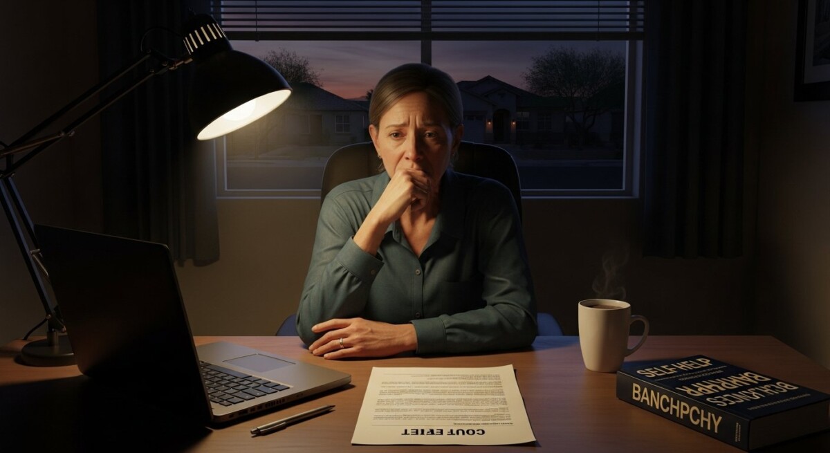 Can you file bankruptcy after default judgment in Arizona?