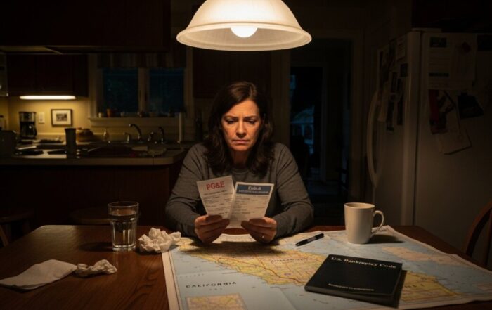 Can you discharge old utility debt in California bankruptcy?