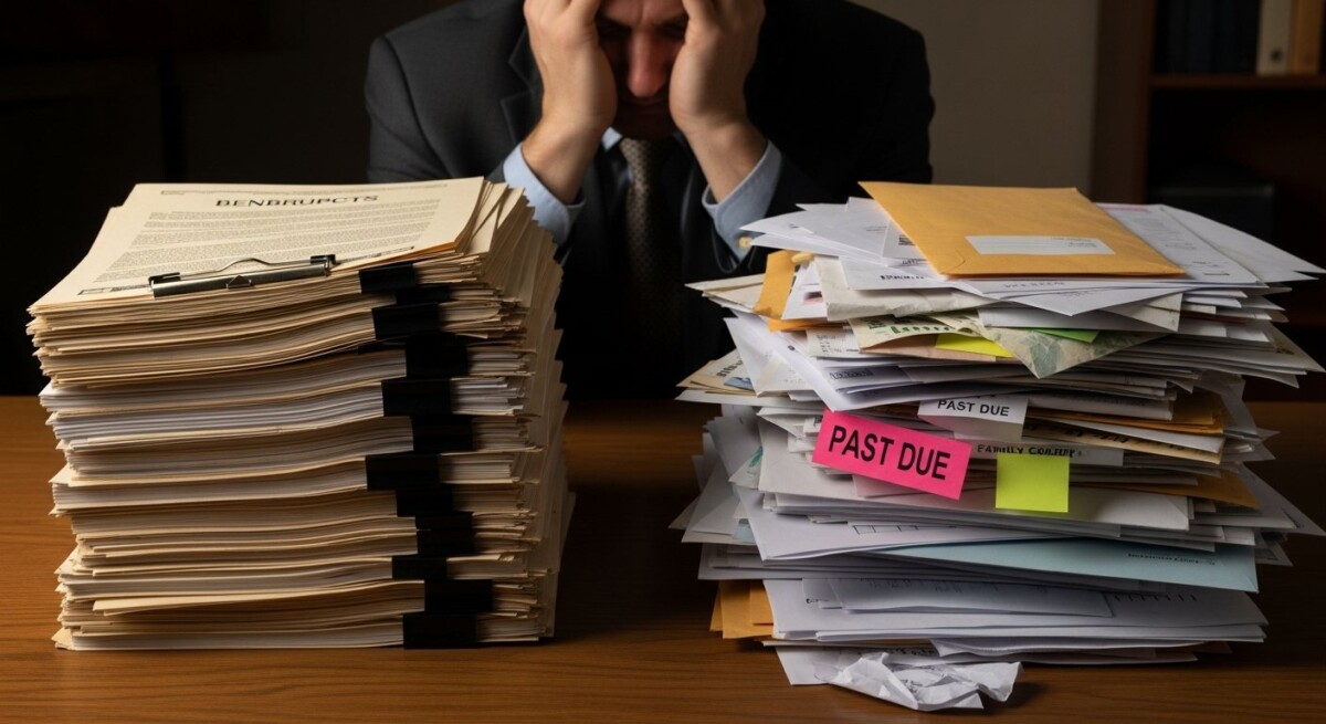 What happens if you owe alimony before filing in Illinois?