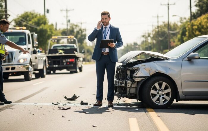 what does an adjuster do after an accident