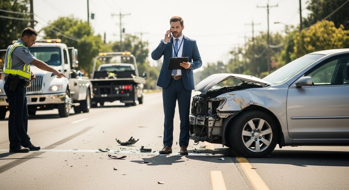 what does an adjuster do after an accident