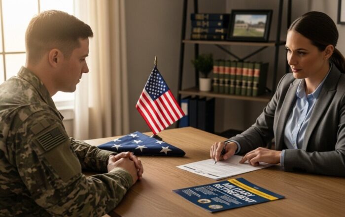 Military divorce attorney